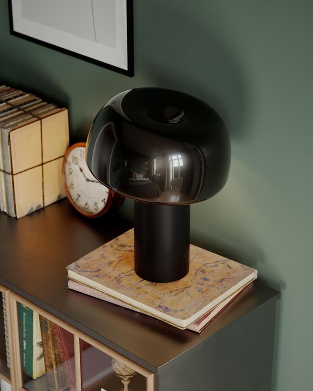 By Rydéns Lean bordslampa svart blank