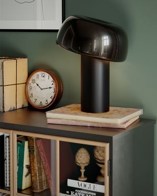 By Rydéns Lean bordslampa svart blank
