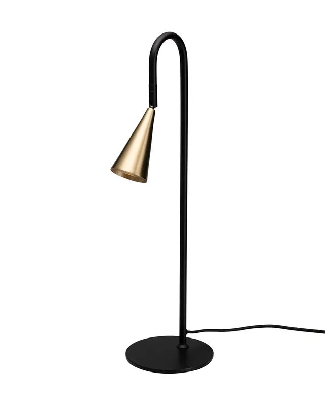 By Rydéns Spline bordslampa H55 cm mässing