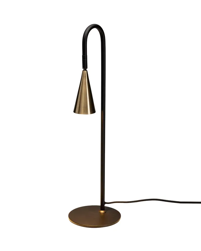 By Rydéns Spline bordslampa H55 cm mässing