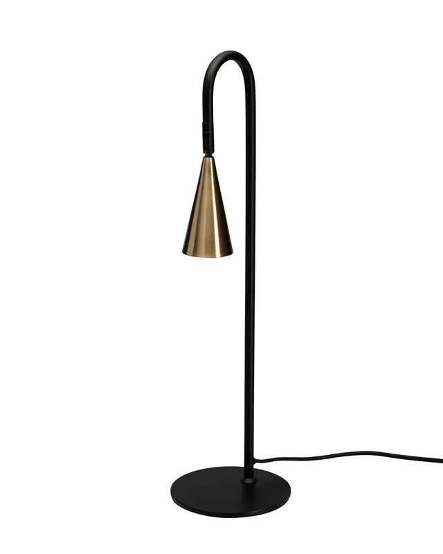 By Rydéns Spline bordslampa H55 cm mässing
