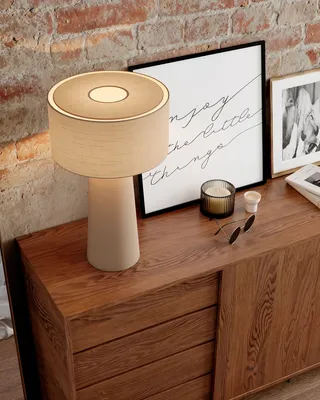 By Rydéns Linum bordslampa H50 cm beige