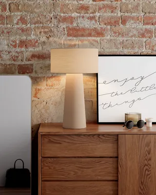 By Rydéns Linum bordslampa H50 cm beige