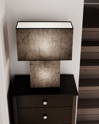 By Rydéns ISquare bordslampa H50 cm svart