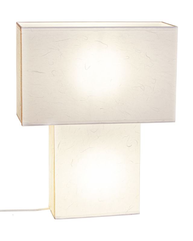 By Rydéns ISquare bordslampa H50 cm vit