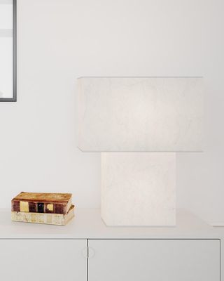 By Rydéns ISquare bordslampa H50 cm vit