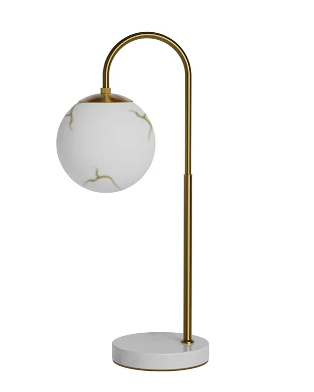 By Rydéns Bellagio bordslampa H60 cm vit
