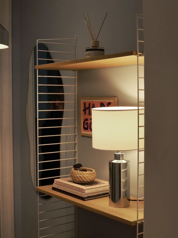 PR Home Solo Bordslampa Krom 46 cm