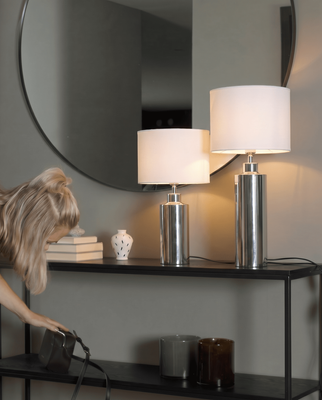 PR Home Solo Bordslampa Krom 46 cm