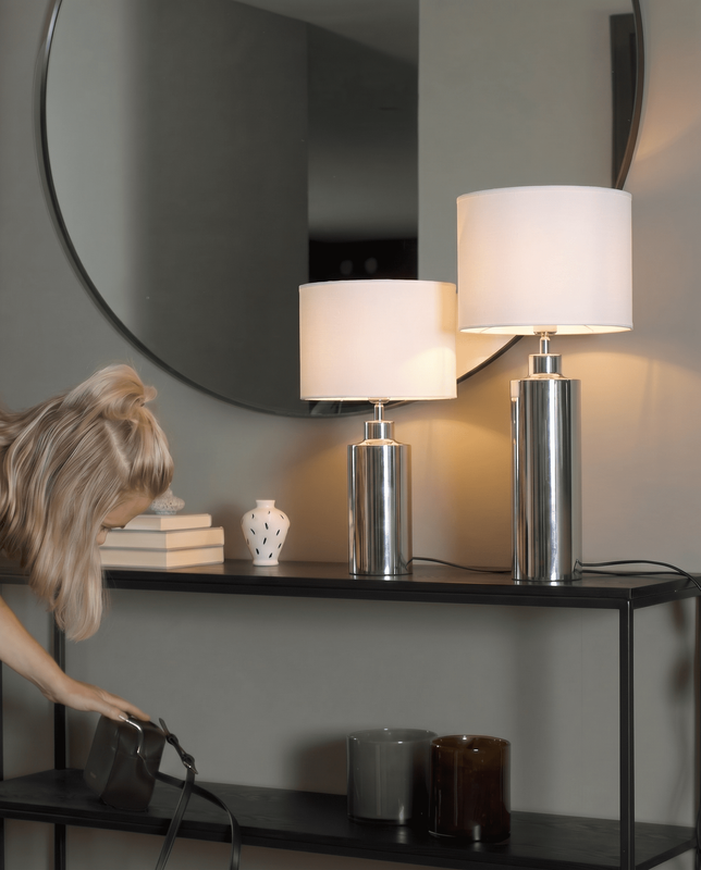 PR Home Solo Bordslampa Krom 46 cm