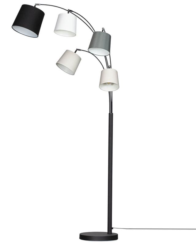 By Rydéns Foggy golvlampa sandsvart 200 cm