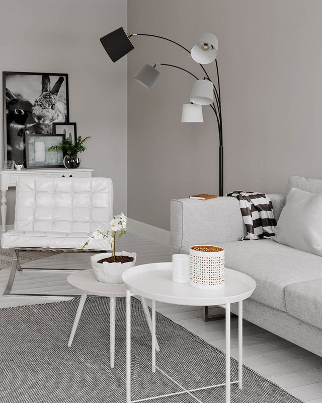 By Rydéns Foggy golvlampa sandsvart 200 cm
