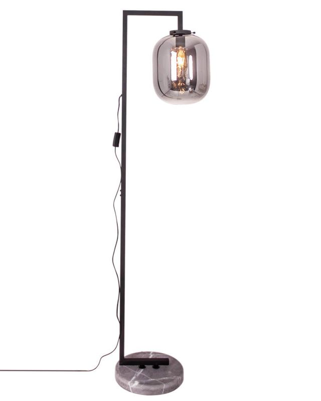 By Rydéns Leola golvlampa rökgrå 150 cm
