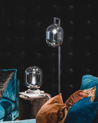 By Rydéns Leola golvlampa rökgrå 150 cm