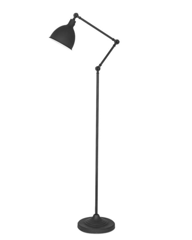 By Rydéns Bazar golvlampa sandsvart 147 cm