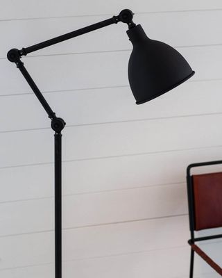 By Rydéns Bazar golvlampa sandsvart 147 cm