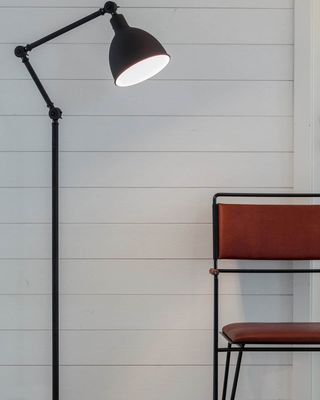 By Rydéns Bazar golvlampa sandsvart 147 cm