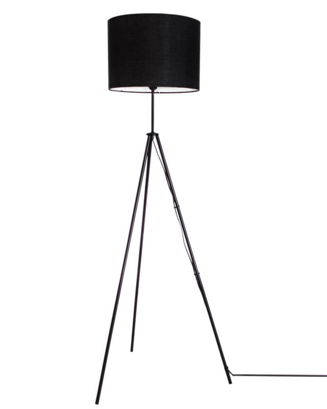 By Rydéns Rina golvlampa svart 145 cm
