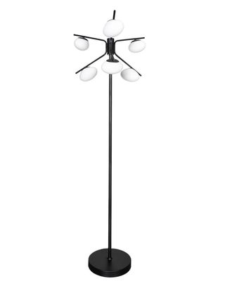 By Rydéns Imperia golvlampa svart matt 165 cm