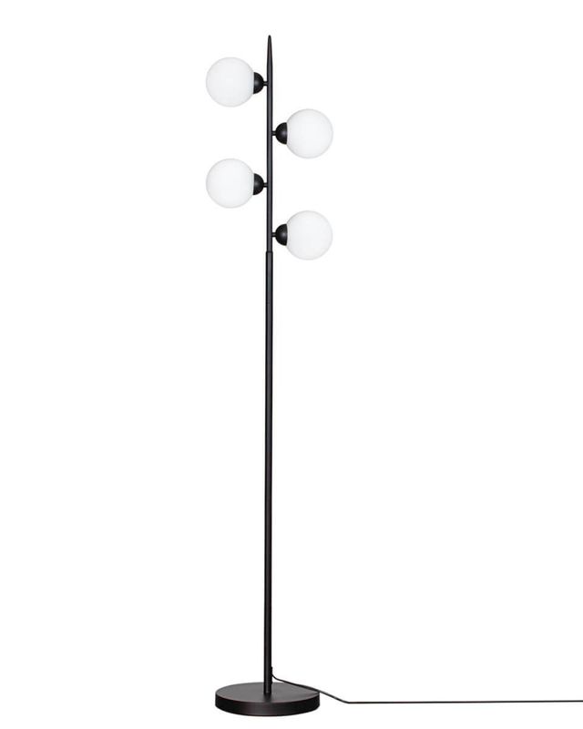 By Rydéns Punto golvlampa svart matt 160 cm