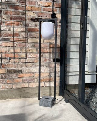 By Rydéns Stanley golvlampa sandsvart 120 cm