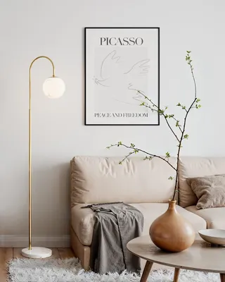 By Rydéns Bellagio golvlampa H163 cm vit