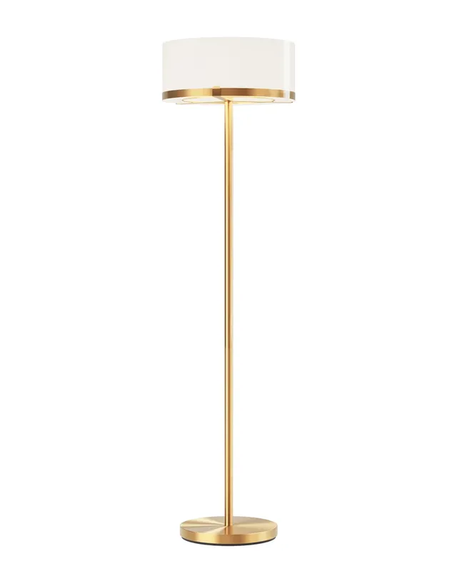 By Rydéns Marcel golvlampa H150 cm mässing