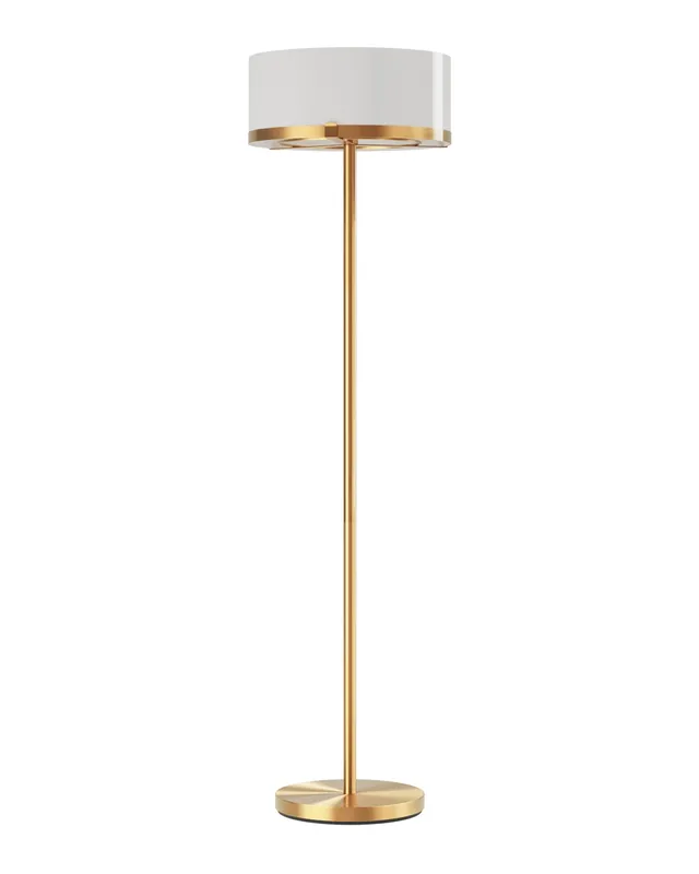 By Rydéns Marcel golvlampa H150 cm mässing
