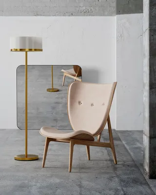 By Rydéns Marcel golvlampa H150 cm mässing