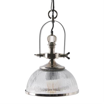 Riviera Maison Brixton Factory taklampa silver