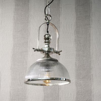 Riviera Maison Brixton Factory taklampa silver