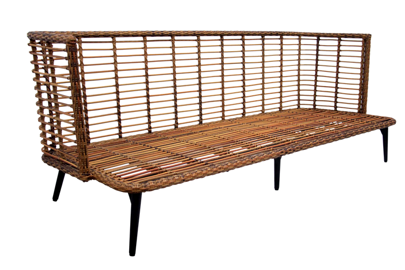Brafab Covelo 3-seater Soffa Natur/Vit