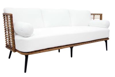Brafab Covelo 3-seater Soffa Natur/Vit