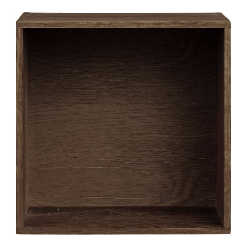 House Nordic Townsville öppen vägghylla mörkbrun, 30 cm