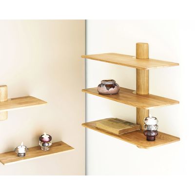 House Nordic Calcata vägghylla ek, 55 cm