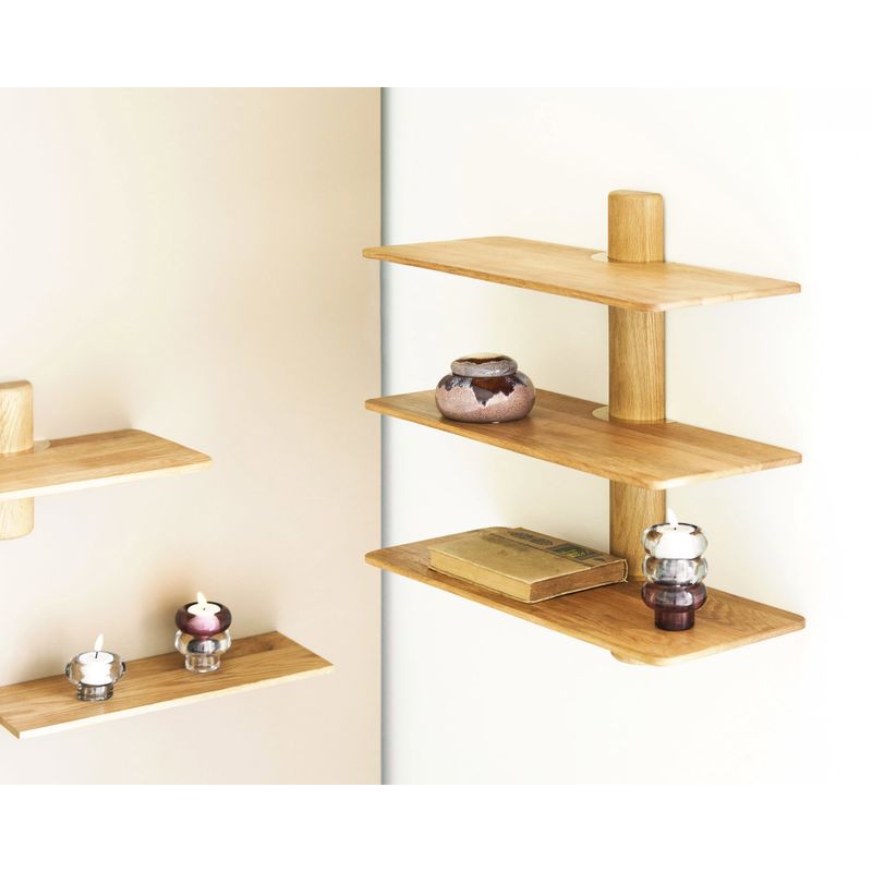 House Nordic Calcata vägghylla ek, 55 cm