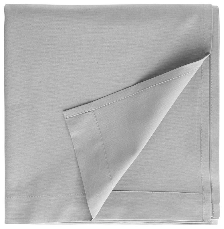Borganäs Bomull Underlakan Ljusgrå 180x260 cm