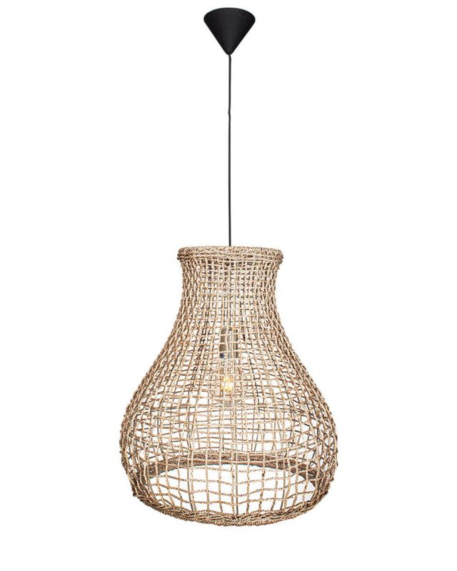 By Rydéns Seagrass taklampa Ø49 cm natur