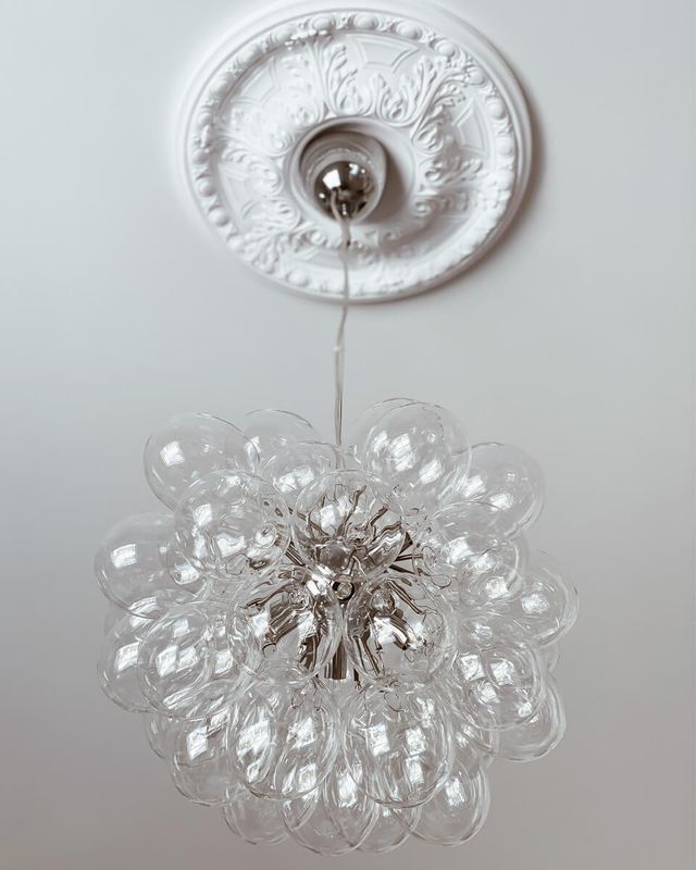 By Rydéns Gross taklampa Ø50 cm klarglas