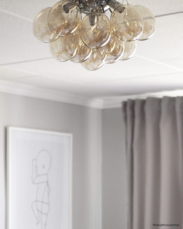 By Rydéns Gross plafond Ø30 cm amber
