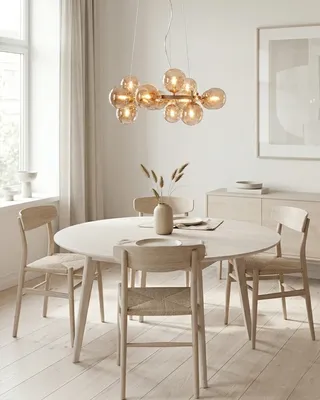 By Rydéns Splendor taklampa Ø58 cm amber