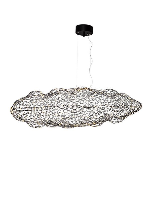 By Rydéns Hayden taklampa L76 cm svart matt