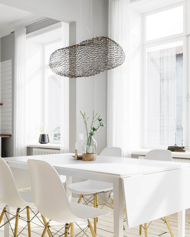 By Rydéns Hayden taklampa L76 cm svart matt