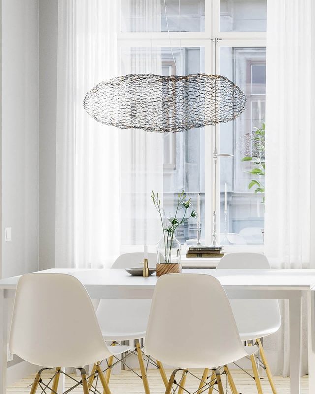 By Rydéns Hayden taklampa L76 cm svart matt