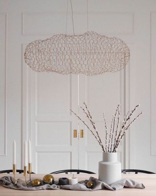 By Rydéns Hayden taklampa L76 cm guld