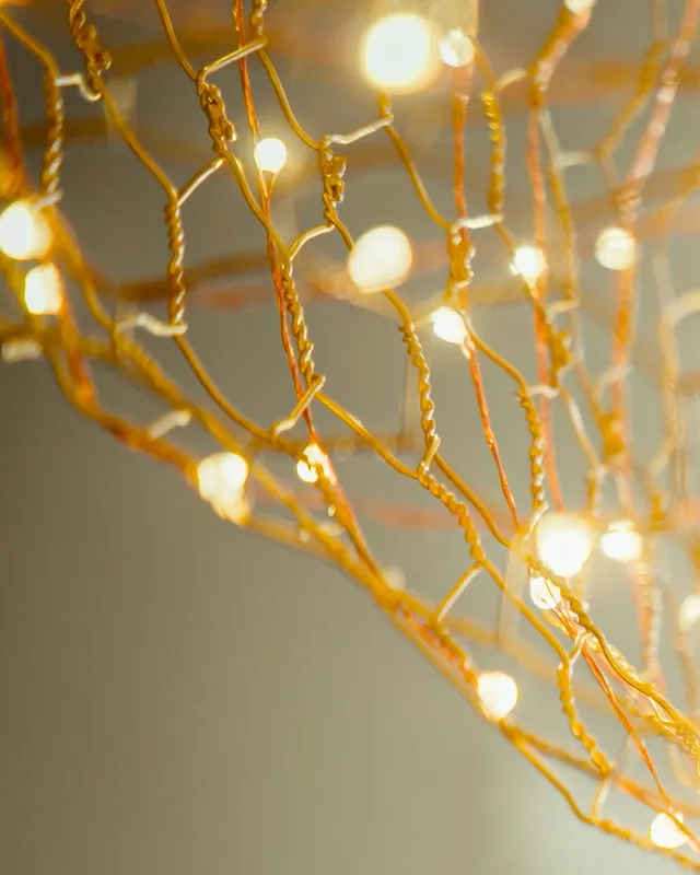 By Rydéns Hayden taklampa L115 cm guld