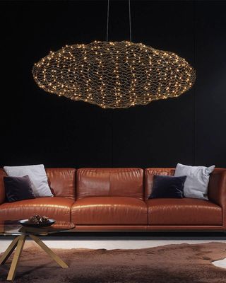 By Rydéns Hayden taklampa L115 cm guld