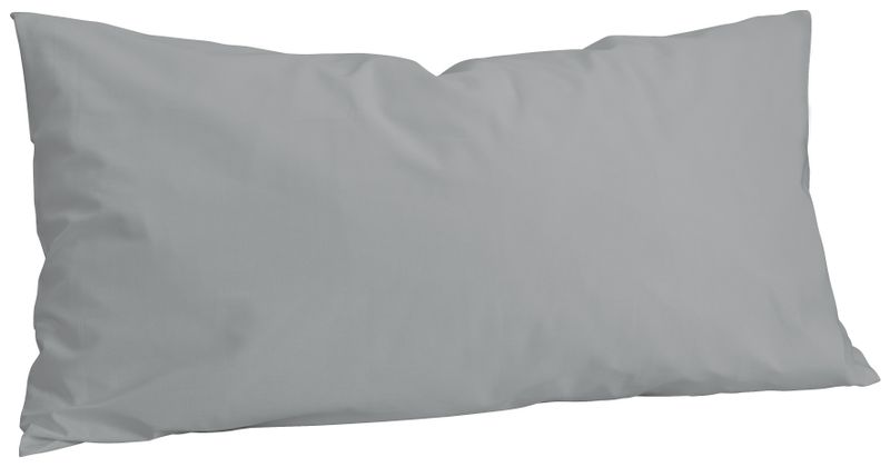 Borganäs örngott i bomull mörkgrå 50x90 cm