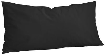 Borganäs Örngott Svart 50x90 cm 2-pack