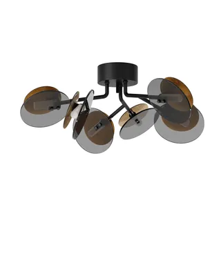 By Rydéns Turno plafond Ø66 cm svart matt